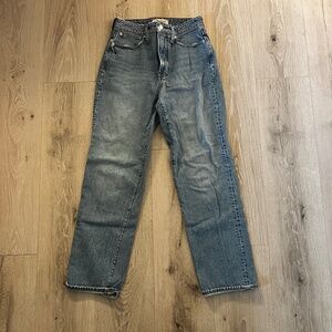 Madewell Curvy Perfect Vintage Straight Jean
